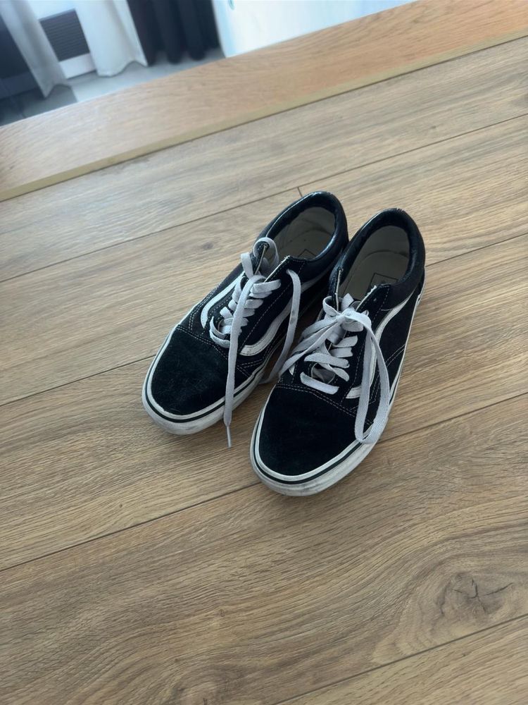 Кеды Vans, 41 размер, черные, б/у