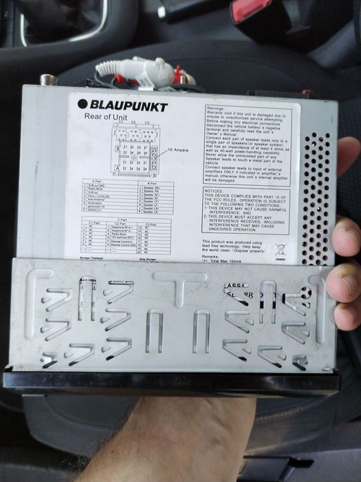 Casetofon Blaupunkt cu fata detasabila