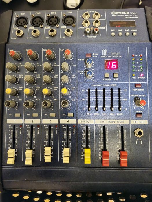 Sunet de calitate cu Mixerul WNGE WG-40 – Gata de folosit