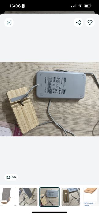 Suport incarcare wireless ikea Nou