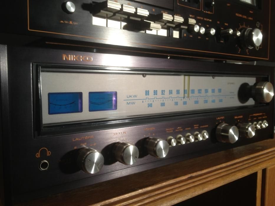 Linie Audio NIKKO : Amplituner 5055 + Deck CTD -2200L -Japan/Impecabil