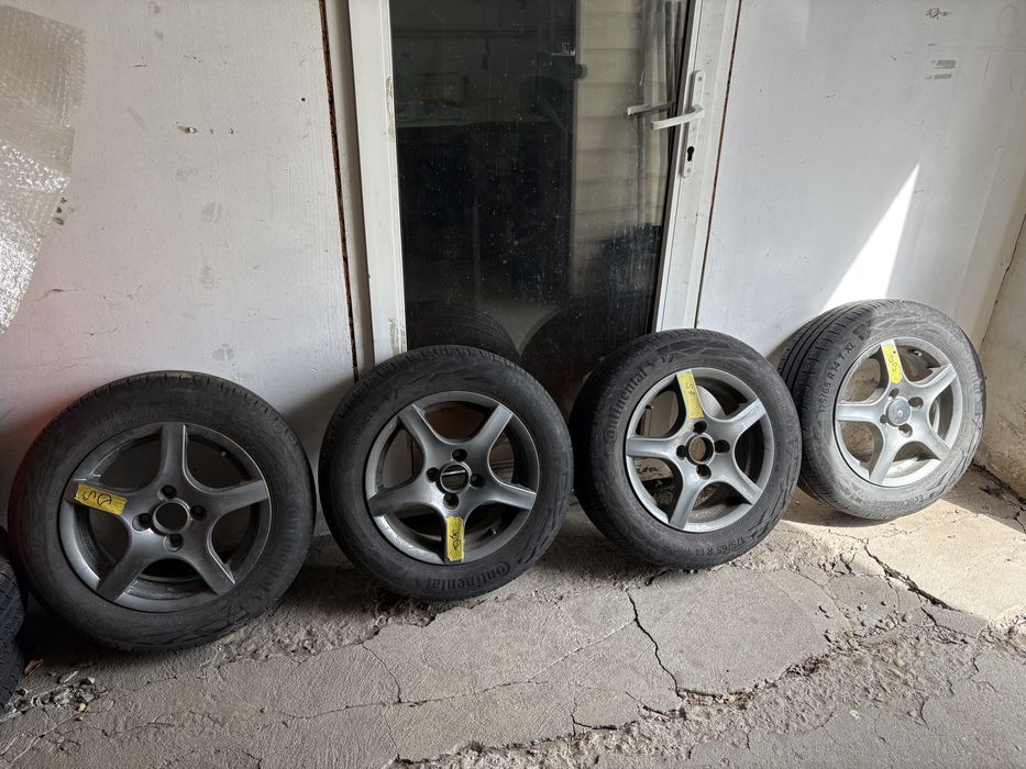 Doua seturi Roti 175/65/R14 cu anvelope vara si iarna