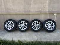 Anvelope vara 215 60 16 ,jante aliaj VW originale