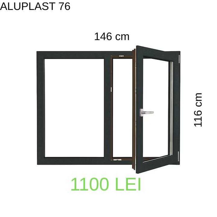 Ferestre din PVC cu termopan