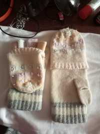 Детские варежки - перчатки