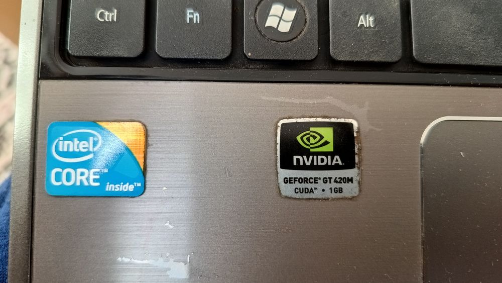 Laptop Acer Aspire Intel core i7