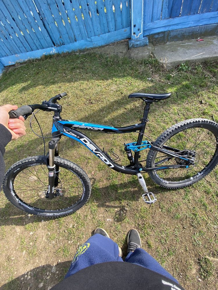 Bicicleta freeride devron zerga fs 6.7