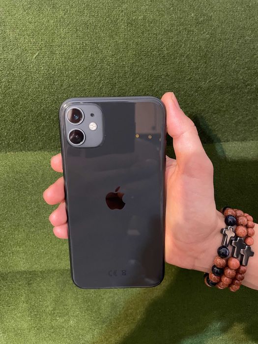 iPhone 11 128 gb черен black перфектен