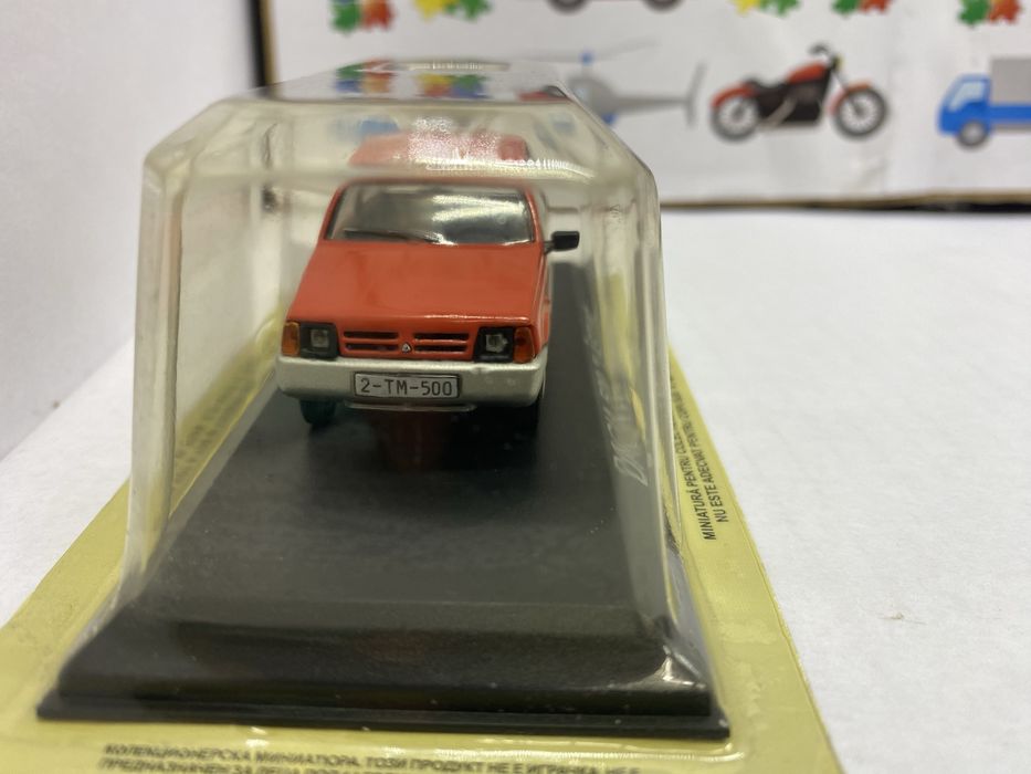 DACIA 500 LASTUN machetă auto scara 1:43(7cm) Deagostini Legenda