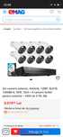 Set camere exterior, Reolink, 12MP, RLK16-1200B8-A, NVR