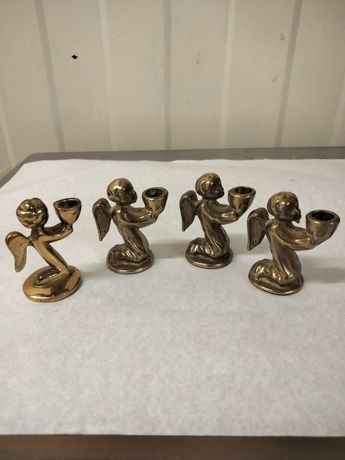 Sfeșnice bronz, miniaturale