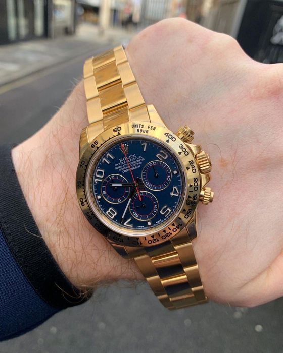 rolex daytona cosmograph blue dial
