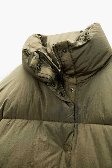 Ново пухено яке Zara, S