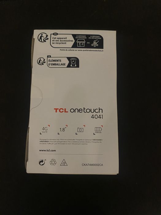Телефон TCL onetouch 4041