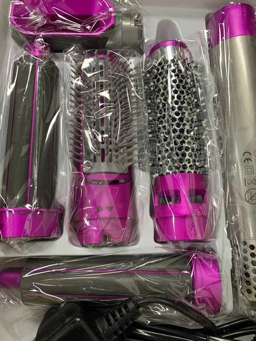 Airwrap сешоар - уред за коса 5в1 с кожена кутия