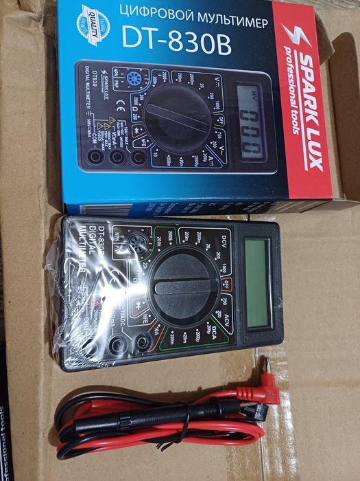 Цифровой Тестер, Мультимер DT-830B Новые в упаковке