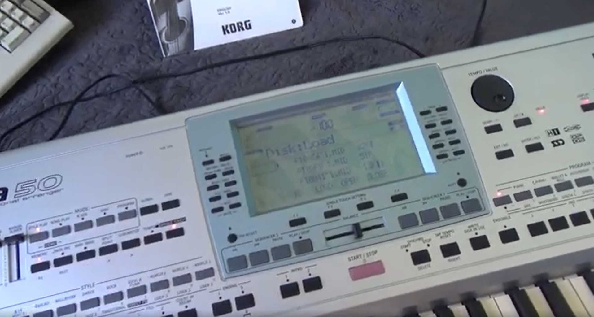 Korg Pa 50 Arranger Music Synth Корг Па50 Аранжор Музикален Синтезатор