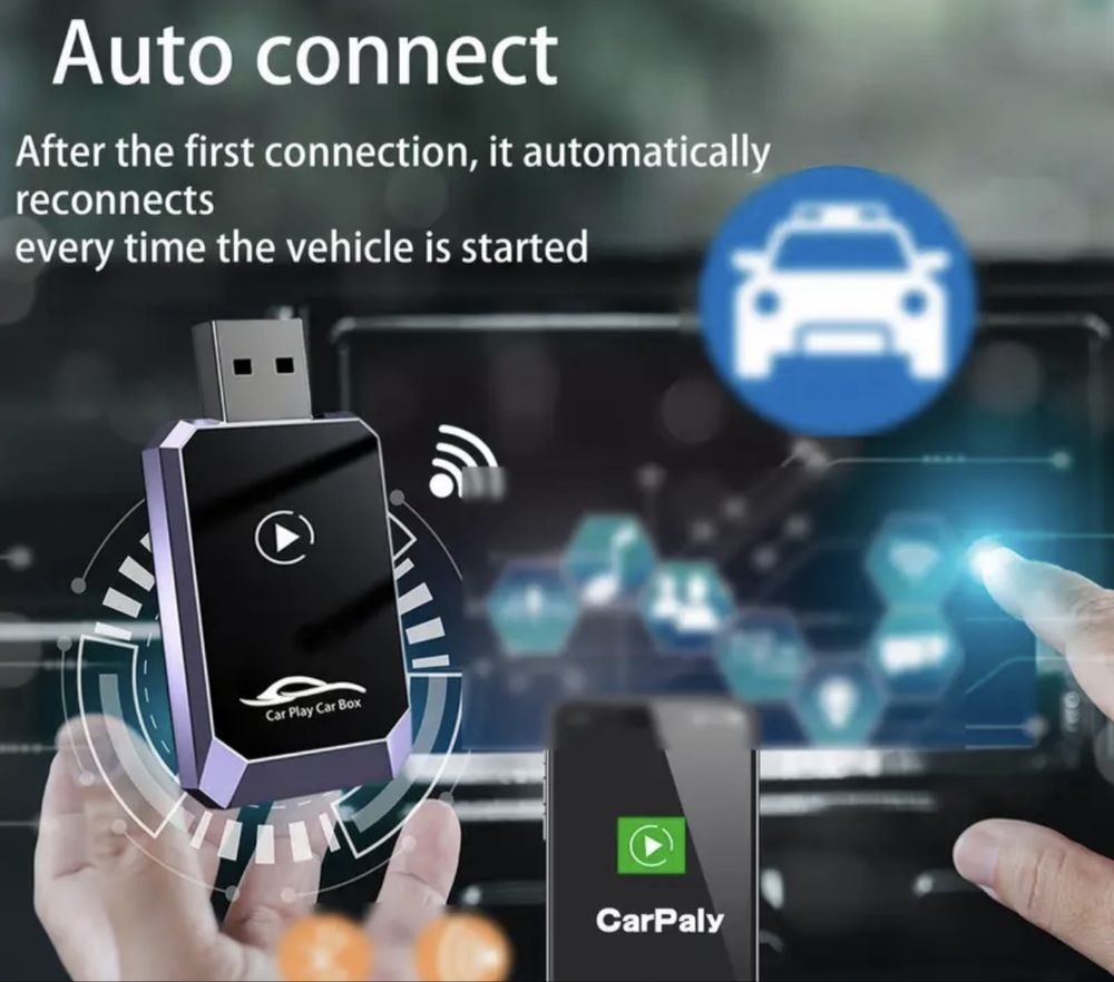 Флашка с инсталиран Car Play за автомобил