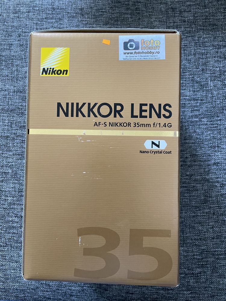 Nikon 35 mm f 1.4