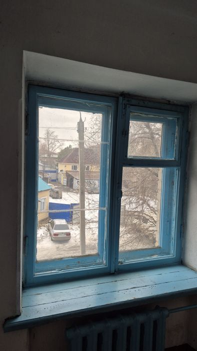 Отдам старые окна