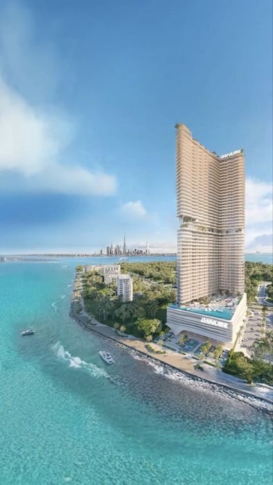 Apartamente in Dubai, prima linie la mare cu plan de rate pe 7 ani