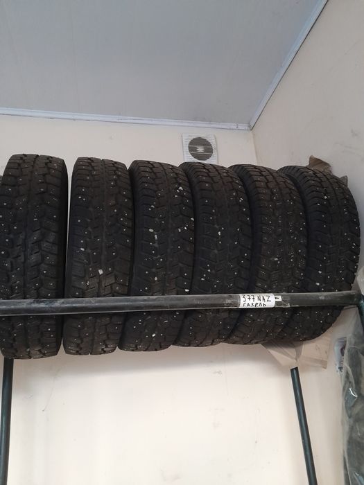 Газель. Резина. Шипы. 185х75х16
