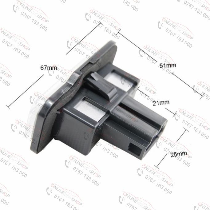 Set lampa LED numar MERCEDES BENZ E – Class W211, CLS W219, SLK R171 C