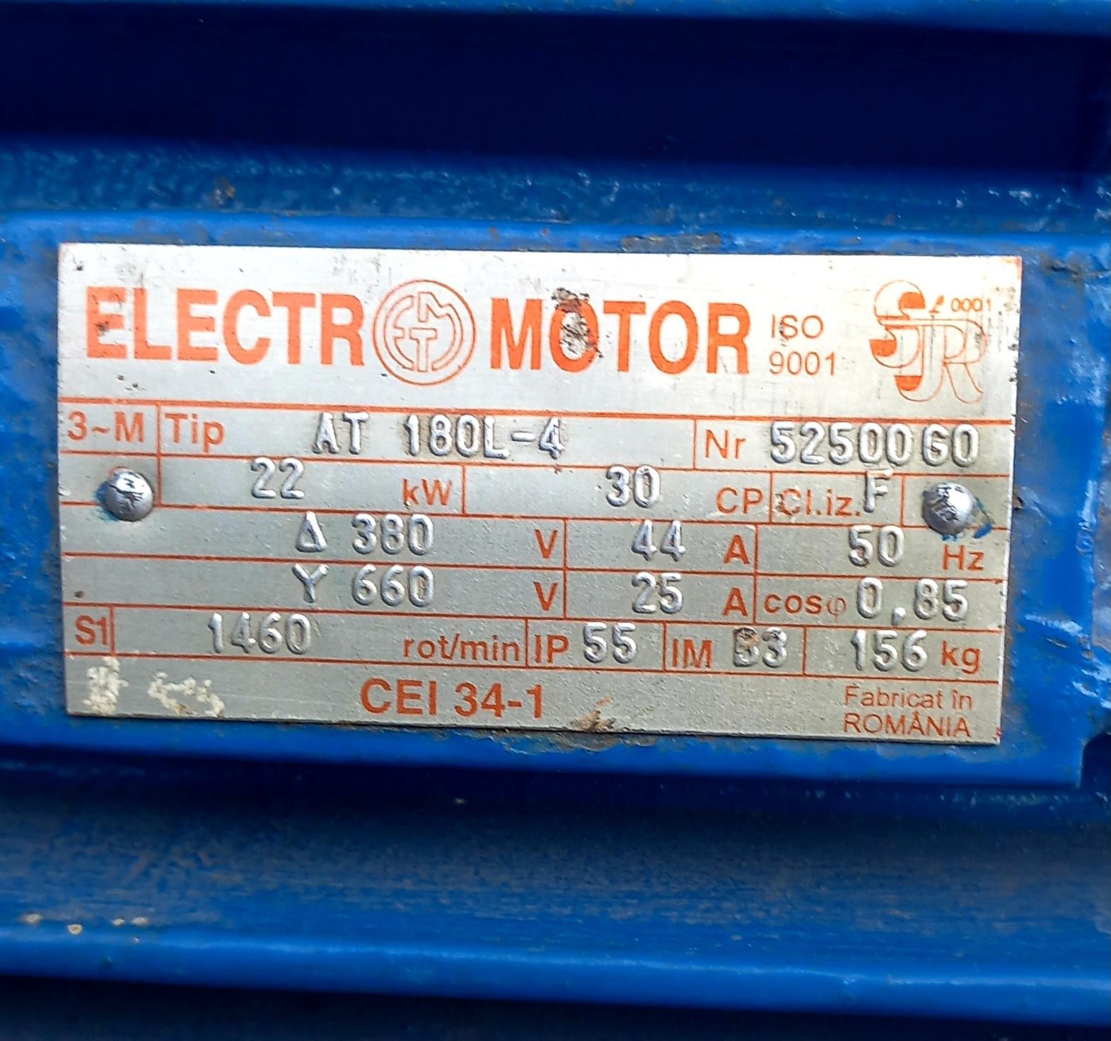 Electromotor AT 180L-4