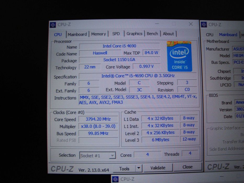 Procesor intel core i5 4690 3.5Ghz up to 3.9 Ghz sk 1150 84w tdp