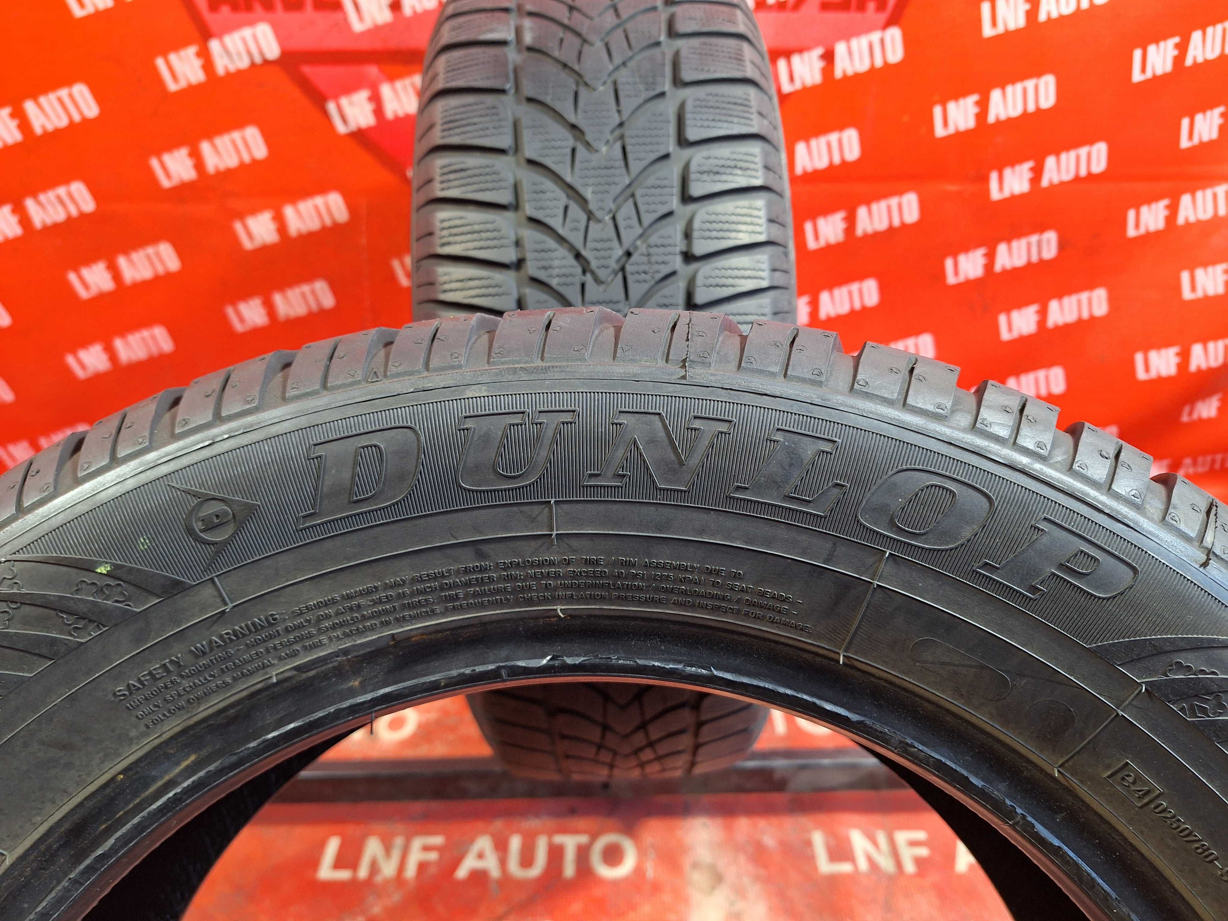 Anvelope de IARNA - 205/60/16 - DUNLOP - 6.56 MM - DOT 2012 !