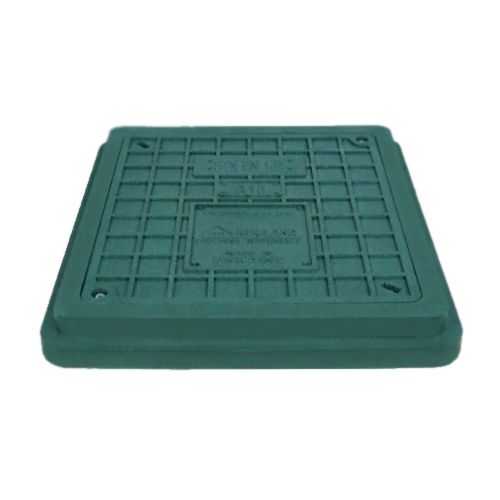 capac A15 negru si verde pentru fosa