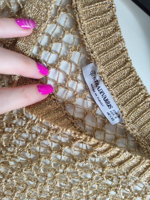 Bluza aurie Stradivarius