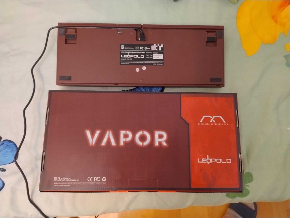 Tastatura mecanica Leopold Cherry MX Speed Silver taste PBT doubleshot