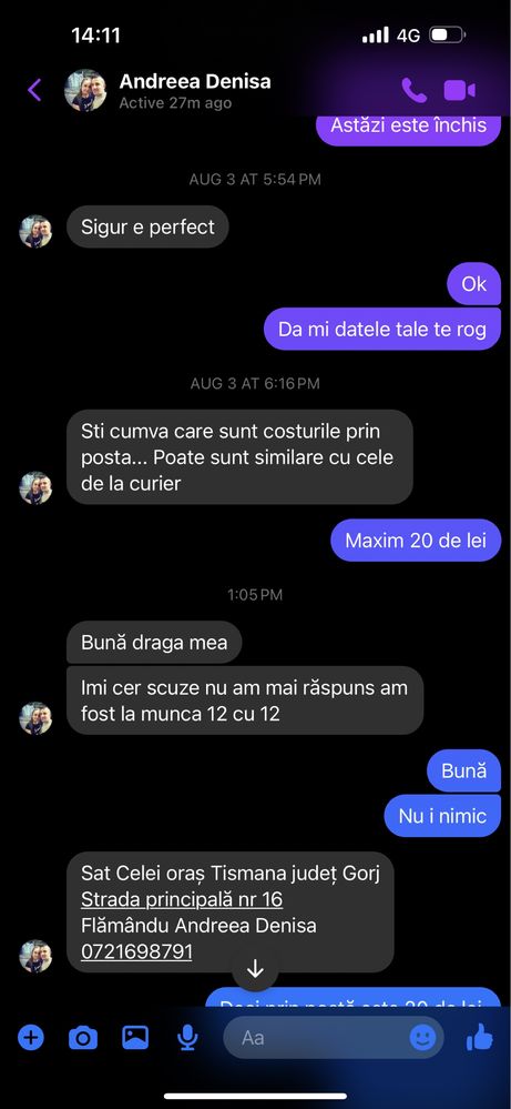 Vand rochite o singura purtare