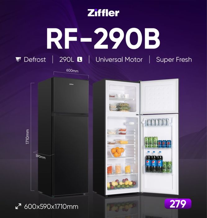 Акция Холодильников Ziffler