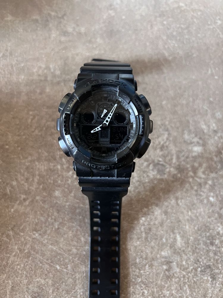 G-Shock CASIO Черен