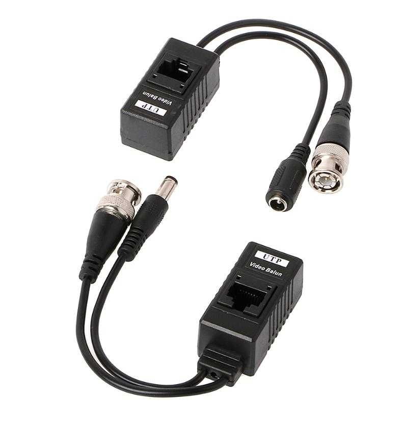 Комплект x2 броя Видео Балуни Преобразуватели Video Balun Transceivers