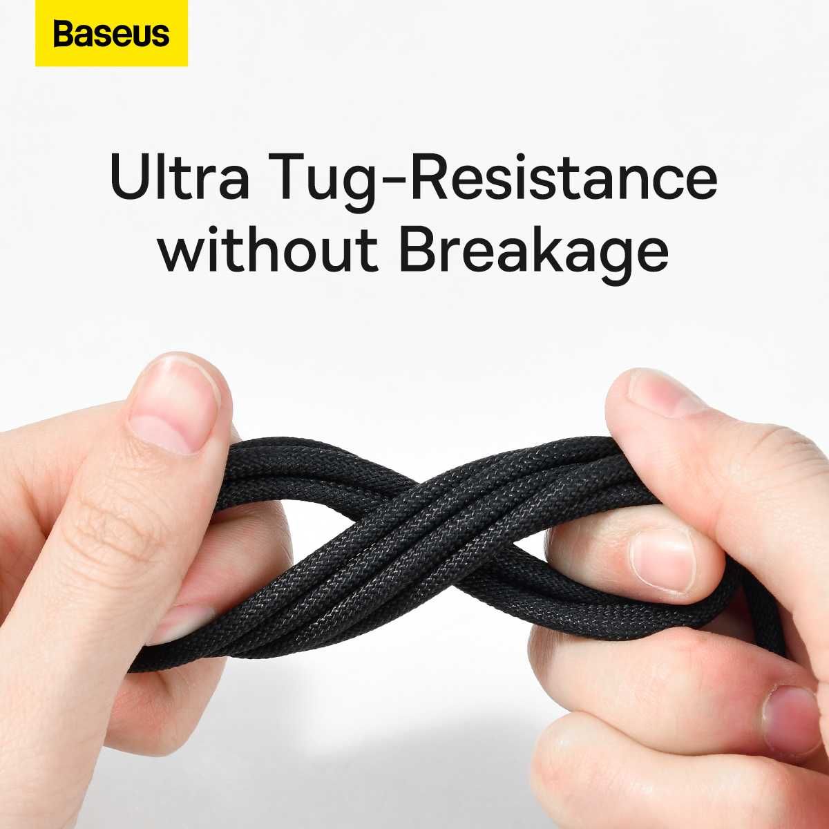 Кабель Baseus Tungsten Gold USB Type-C 100W быстрая зарядка 1 метр