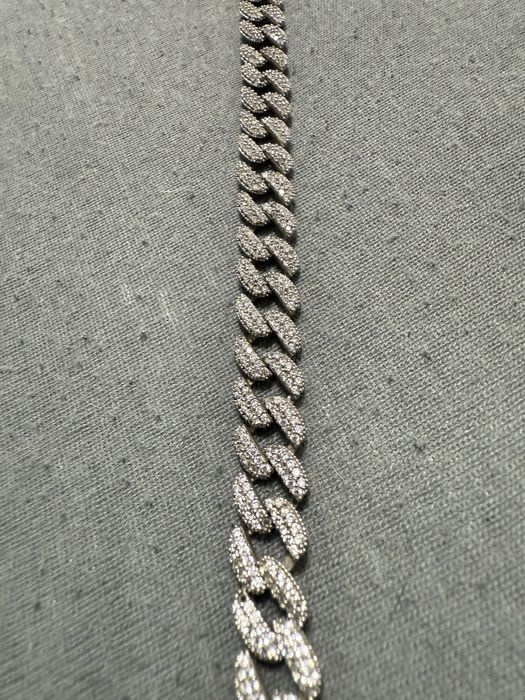 Colier cuban argint 925