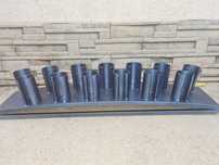 Suport inox artificii / 12 declansaroare 9v