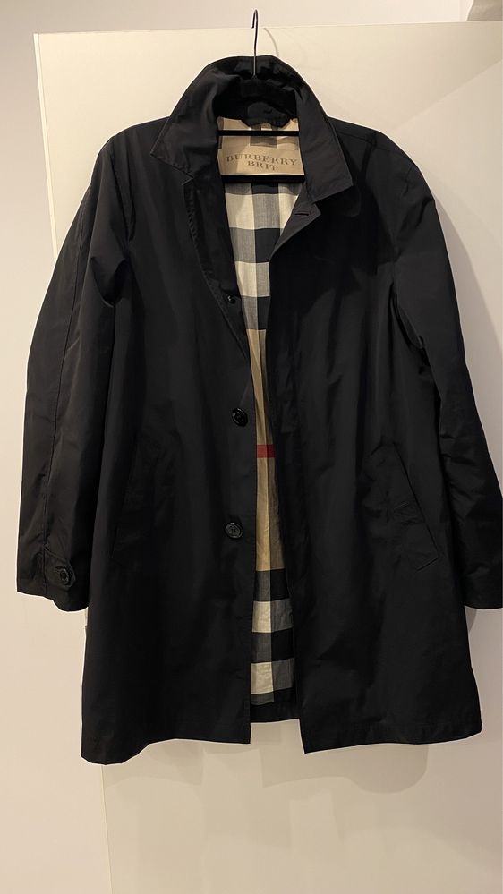 trench Burberry Brit size XL - negru