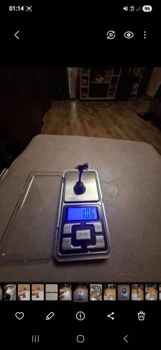 Clopoțel argint masiv.Are 10 gr