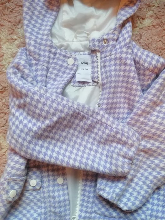 Лилаво палтенце 110 размер