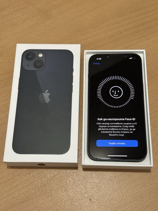 КАТО НОВ! iPhone 13 - Black - 128 GB