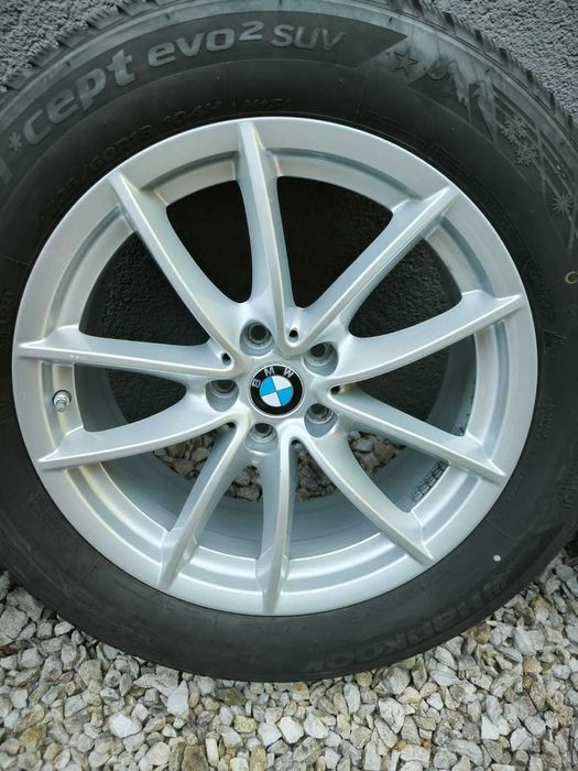 Set 4 Roti - Jante Originale BMW pe 18” +Anvelope iarnă Hankook Winter