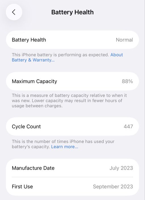 iPhone 15 Pro 256GB, гаранция Yettel до 09.2026, БЕЗУПРЕЧЕН !