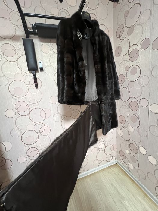 Новая норковая шуба OMABELLE 100% Real Fur