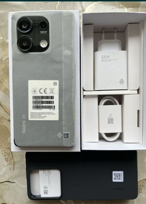 Xiaomi Redmi Note 13 5G, dualSIM,16GB, 256GB, Negru FACTURĂ GARANTIE