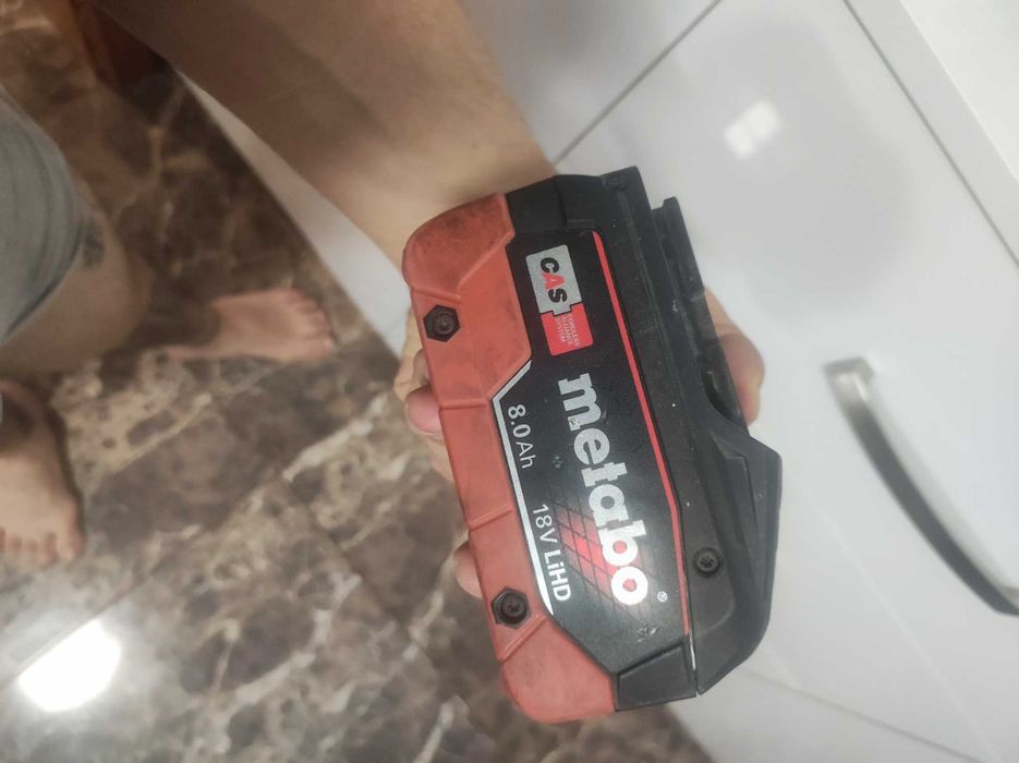 Комплект metabo 8.0 Ah
