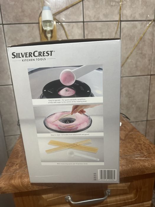 Mașină de făcut vată de zahăr SILVERCREST bistrița